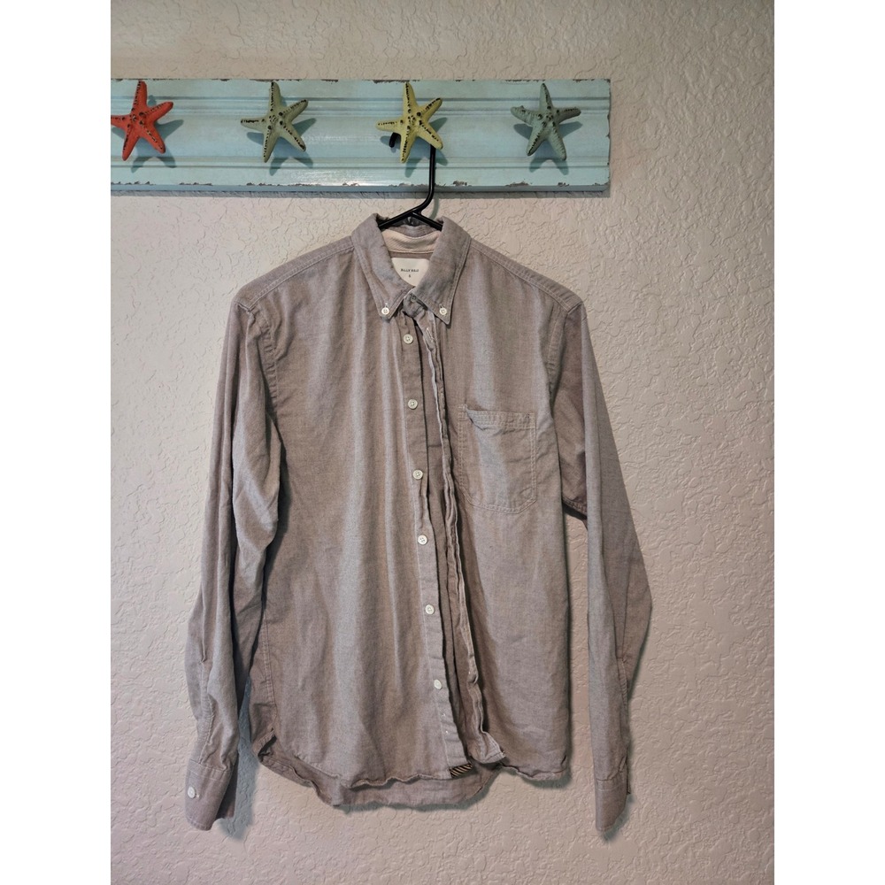 Billy Reid Tan Button Down